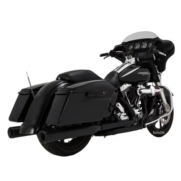 VANCE&HINES スリップオンマフラー エリミネーター400 95年-16年 ツーリング 黒