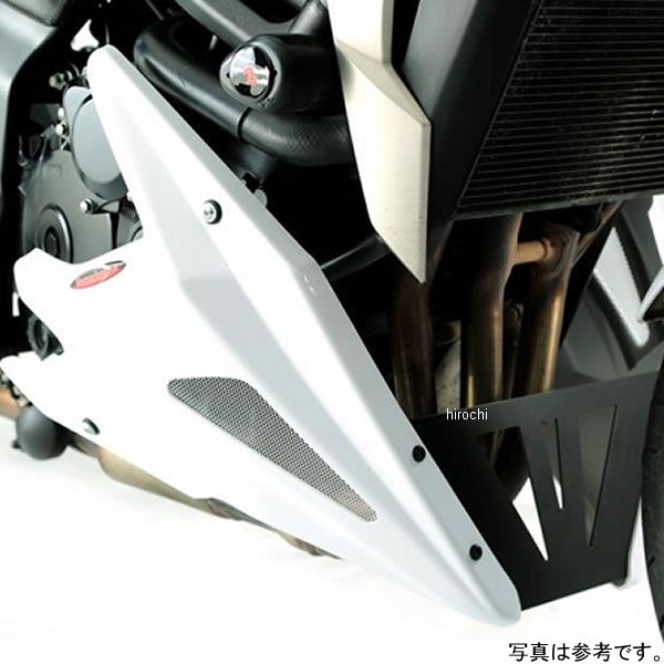 アンダーカウル ブラック シルバーメッシュ