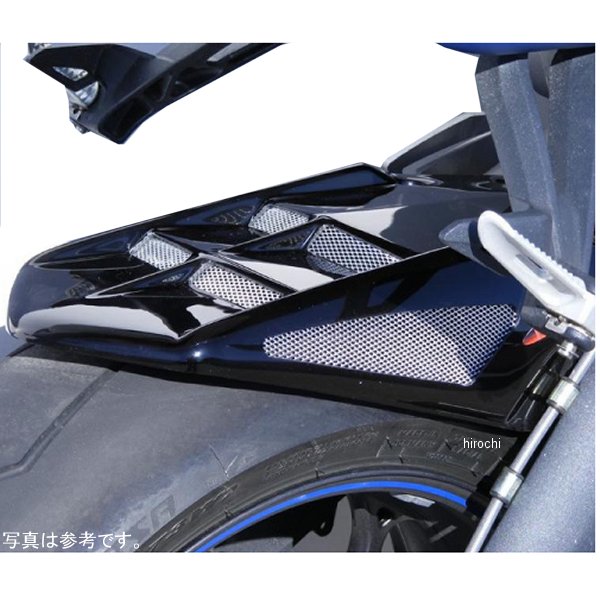 リアフェンダー ブラック メッシュシルバー