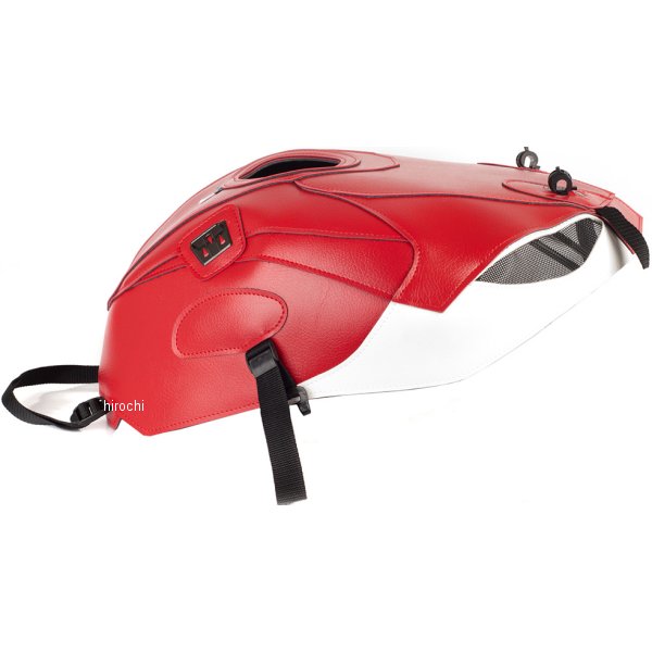 タンクカバー 14年-15年 BMW S1000RR 赤/白