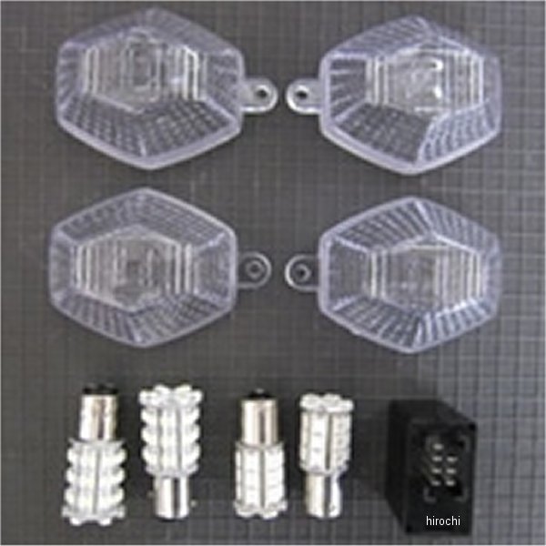 2カラー LED＆ウインカーレンズ SUZUKIタイプ クリア