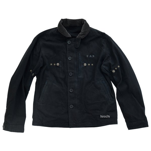 春夏モデル コットンジャケット N-1 M/C 黒 2XLサイズ