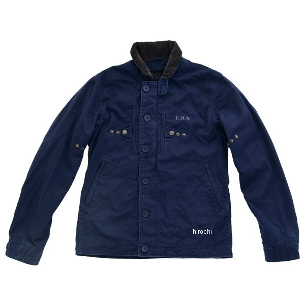 春夏モデル コットンジャケット N-1 M/C ネイビー 2XLサイズ