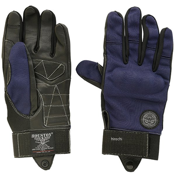 HTVG-2312S  HOUSTON 春夏モデル メッシュレザーグローブ ネイビー 3XLサイズ