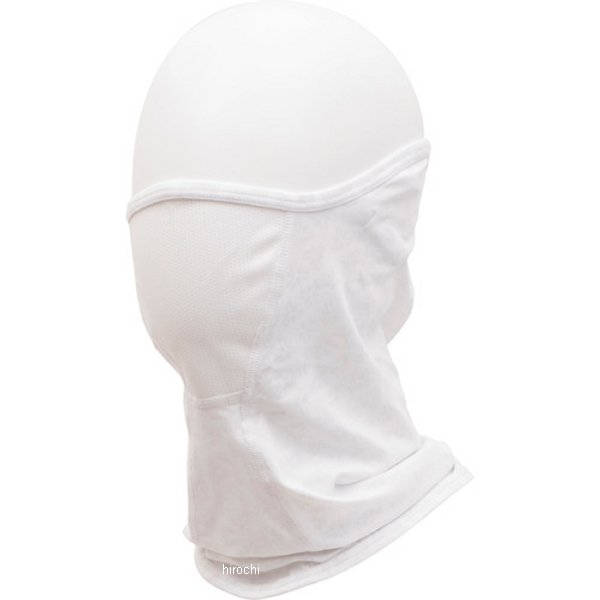 冷感フェイスカバー イヤーループ付き 白 フリーサイズ