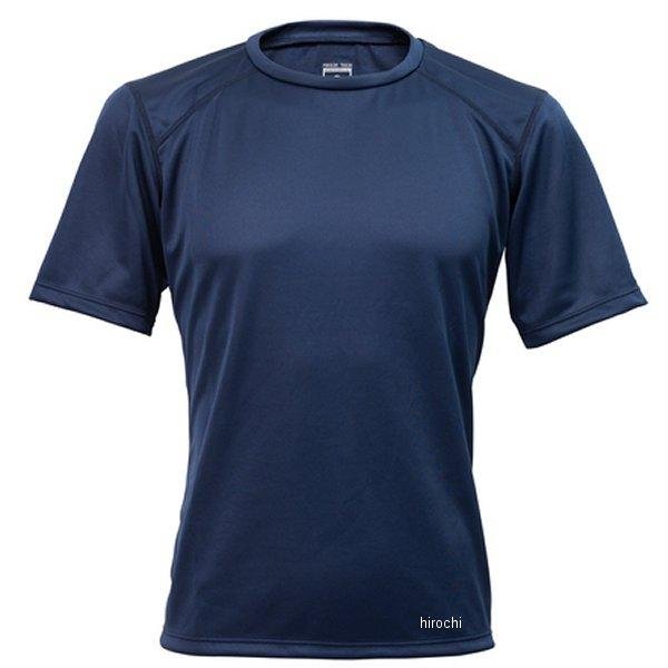 レギュラーフィット 半袖クルーネック ネイビー 3XLサイズ