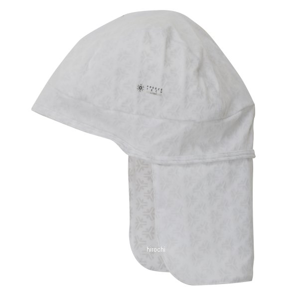 冷感インナーキャップ垂れ付 白 フリーサイズ
