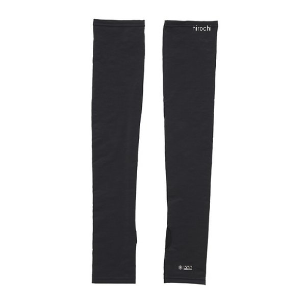 25151646  氷撃α 冷感アームカバー サムホールタイプ 黒 Lサイズ