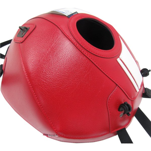 タンクカバー 16年-22年 SV650 ABS 赤/白デコ