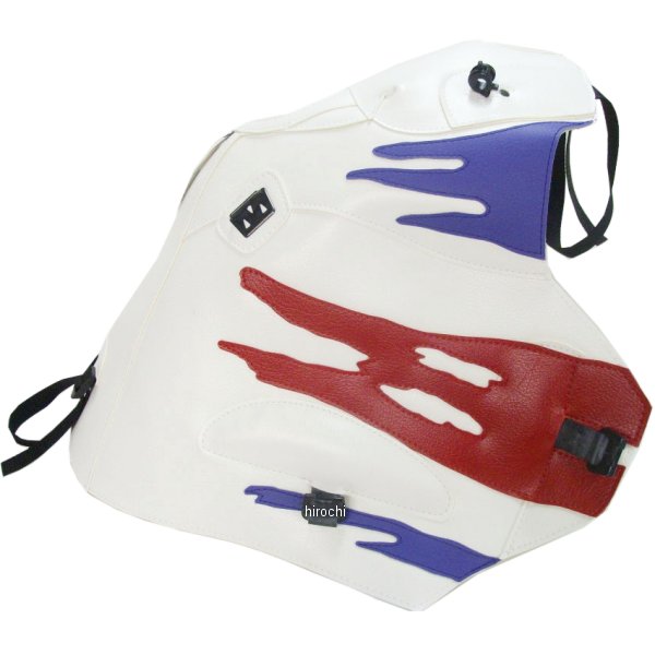 タンクカバー XRV750 白/ライラック/レッド