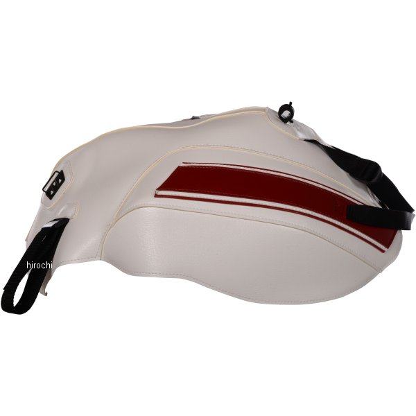 タンクカバー 16年 モトグッチ V7 2 Stone 白/赤