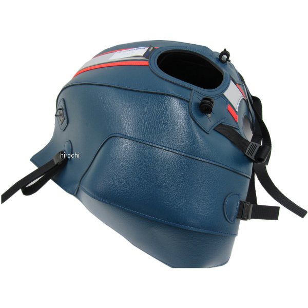 タンクカバー 17年-20年 モトグッチ V7 3 Special 青/シルバー/オレンジ