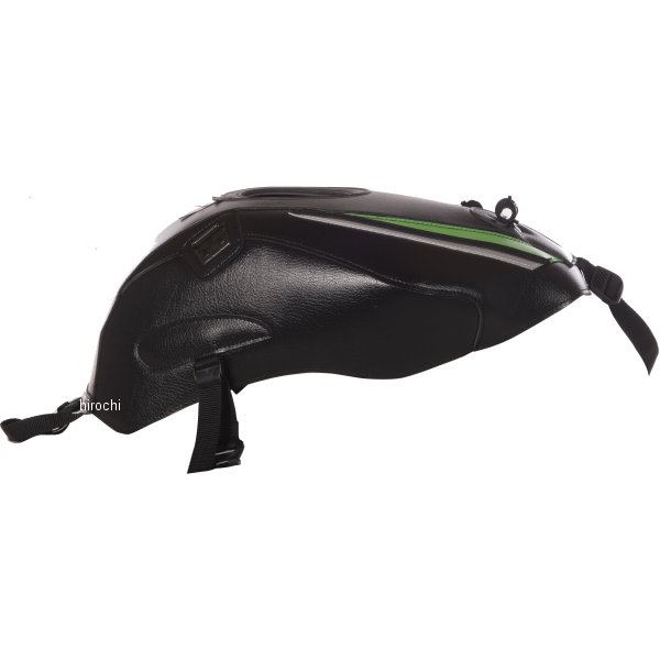 タンクカバー 16年 ZX-6R ABS 黒/緑