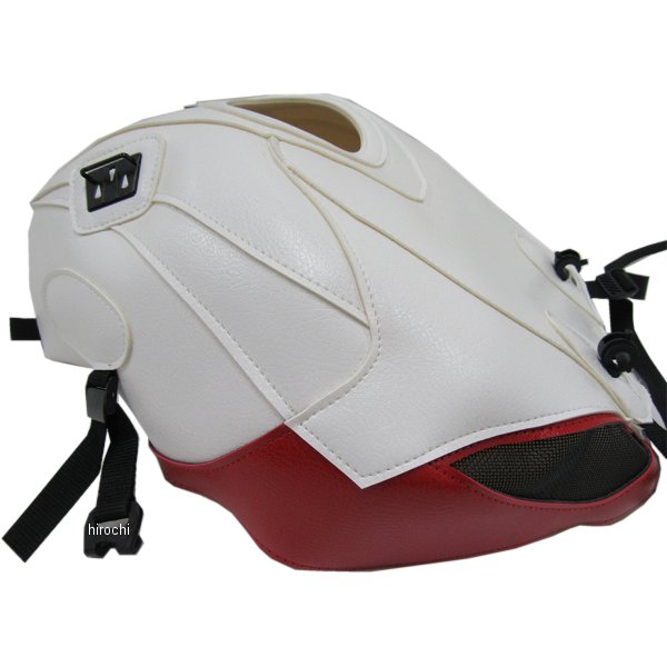 タンクカバー 17年-20年 BMW S1000R 白/赤