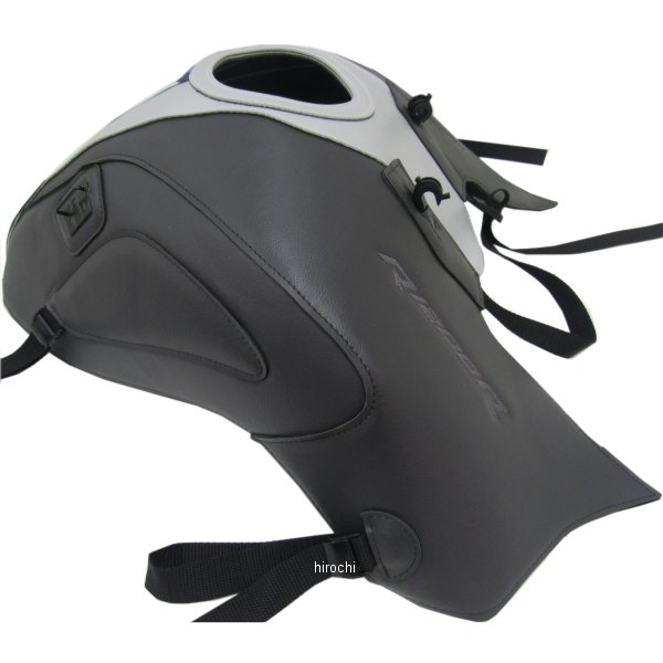 タンクカバー 15年-18年 BMW R1200R シルバー/黒