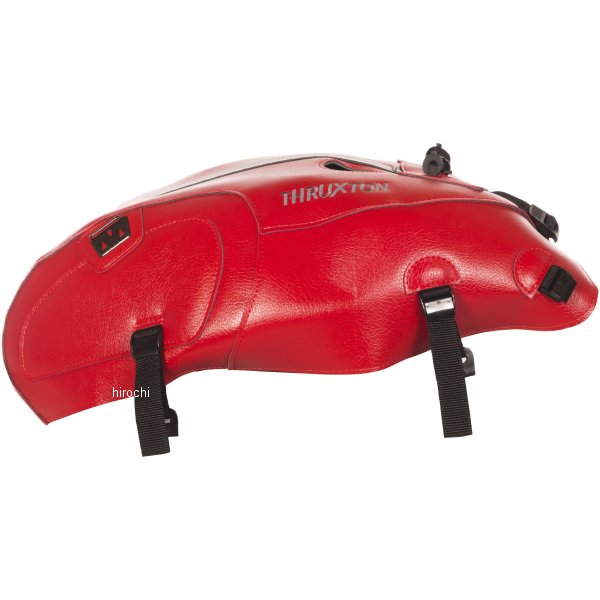 タンクカバー 16年-18年 トライアンフ スラクストン1200 赤/シルバー