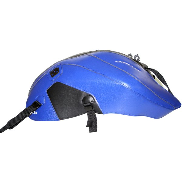 タンクカバー 16年-19年 MT-07 トレーサー マットブラック/青