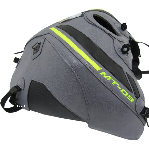 タンクカバー 16年 MT-09 グレー/黒/黄色