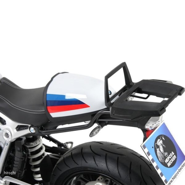 トップケースキャリア アルラック 17年-20年 BMW R nine T レーサー 黒