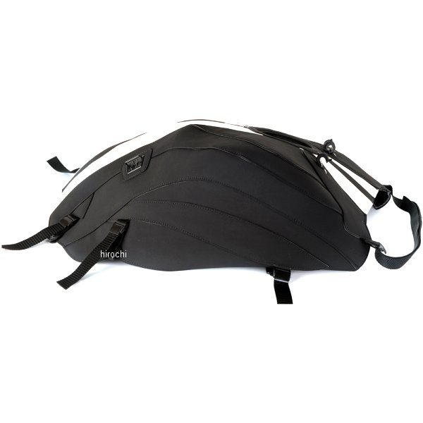 タンクカバー トライアンフ ロケット3 ROADSTER マットブラック/白