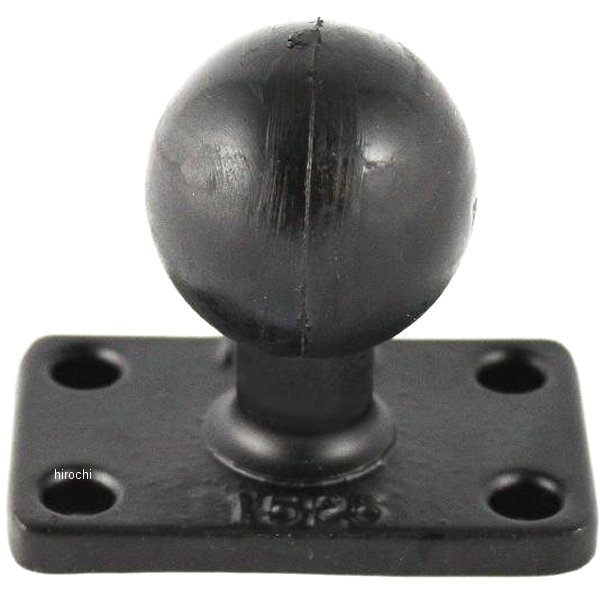 レクタングラーベース 4穴P1x2インチ 1.5インチボール