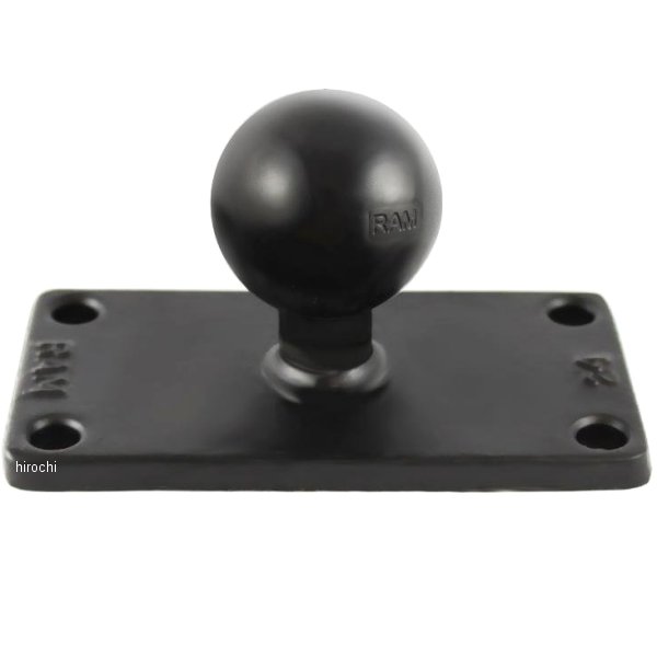 レクタングラーベース 4穴 P1.5x3.5インチ 1.5インチボール