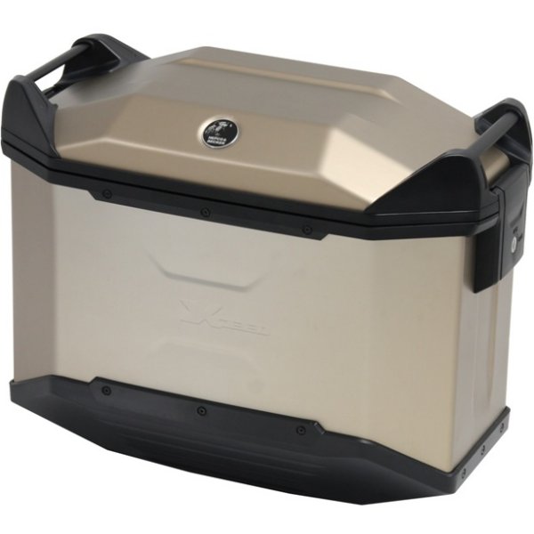 XCEED サイドケース 38L チタンカラー 左