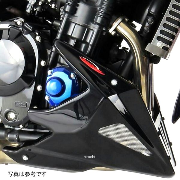 アンダーカウル 07年-16年 バンディット1250 黒/シルバーメッシュ