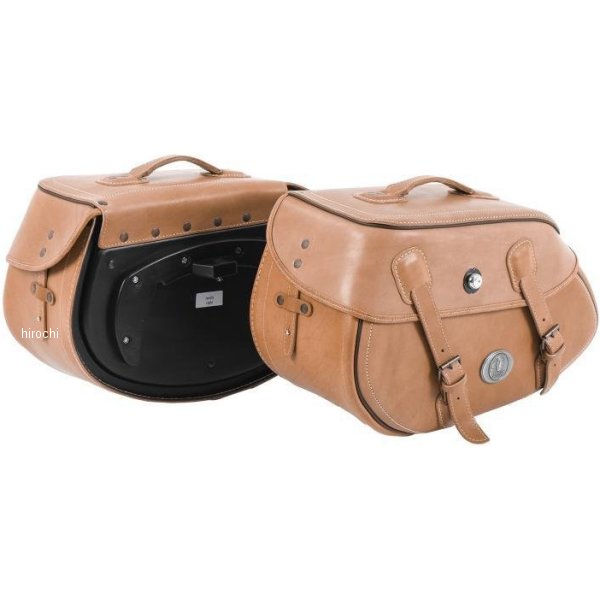 サイドレザーバッグ バッファロー C-Bowキャリア用 30L ブラウン