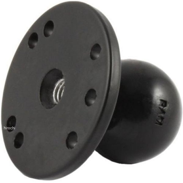 ラウンドベース AMPSホールパターン 1.5インチボール 3/8インチ-16ネジ穴