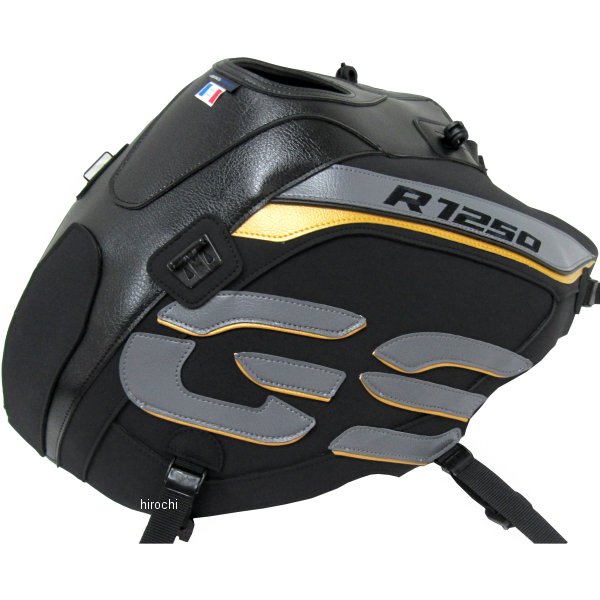 タンクカバー 18年-21年 BMW R1250GS 黒グレー/サンダー