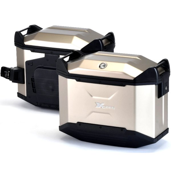 XCEED サイドケースセット チタンカラー