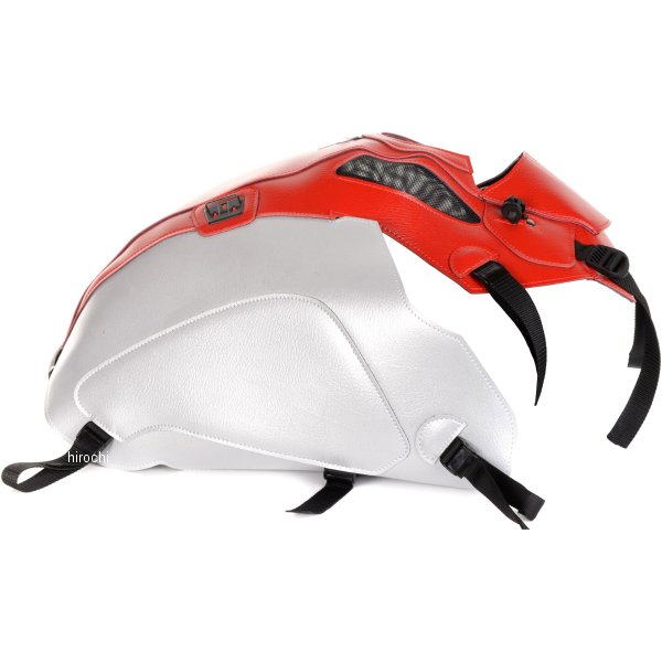 タンクカバー 14年-16年 BMW R1200GS ADVENTURE 赤/シルバー