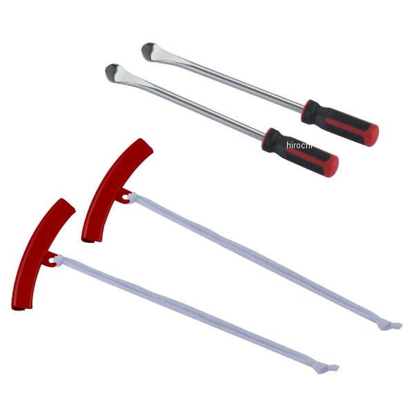 プロト タイヤレバーリムプロテクターセット バイク用特化品 赤