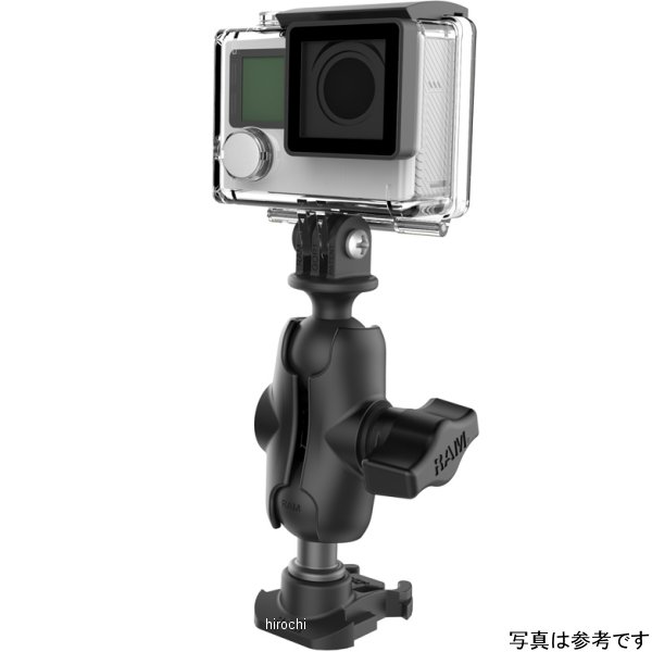 GoProマウントアダプターセット ショートアーム 1インチボール