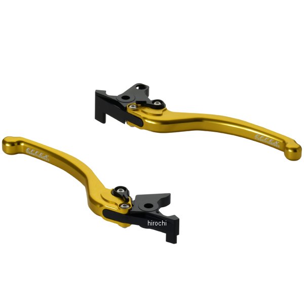 スムースフィットレバー カワサキ ゴールド