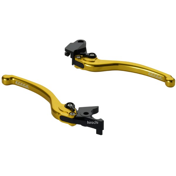 スムースフィットレバー カワサキ ゴールド