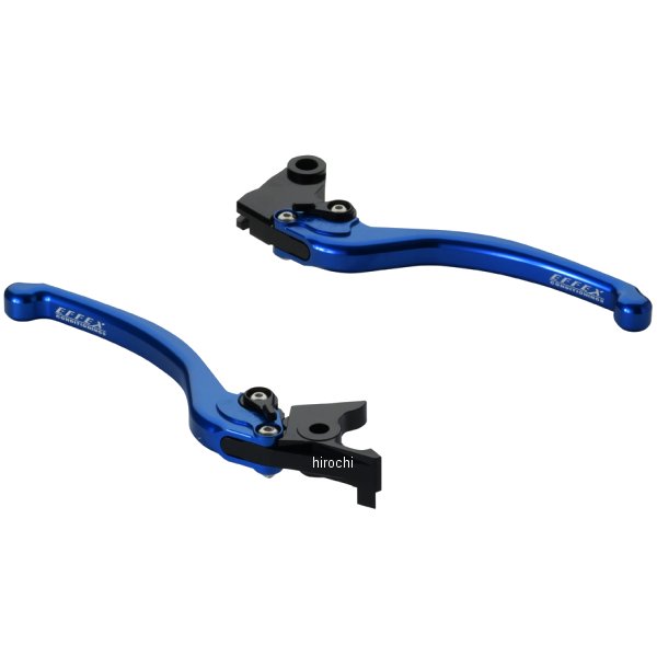 スムースフィットレバー カワサキ 青