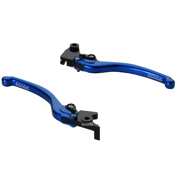スムースフィットレバー カワサキ 青