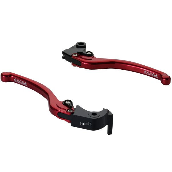 スムースフィットレバー カワサキ 赤