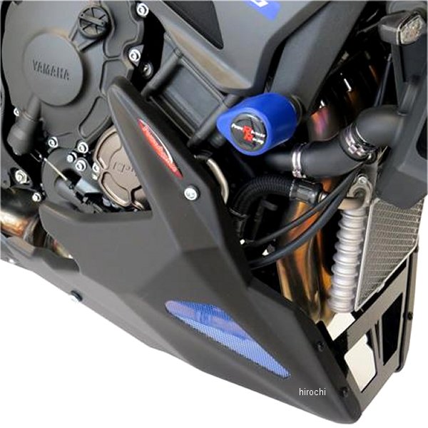 アンダーカウル 17年以降 MT-10 マットブラック/ブルーメッシュ