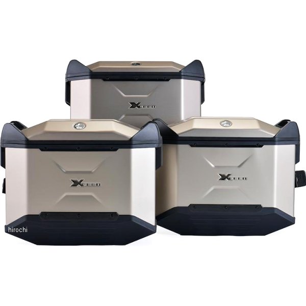 XCEED 3BOXセット 45L/38L チタンカラー