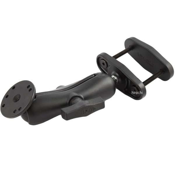 ラウンドベース&スクエアクランプセット 標準アーム 1.5インチボール -63mm対応