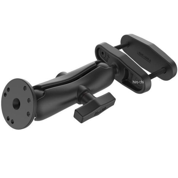 ラウンドベース&スクエアクランプセット 標準アーム 1.5インチボール -76mm対応