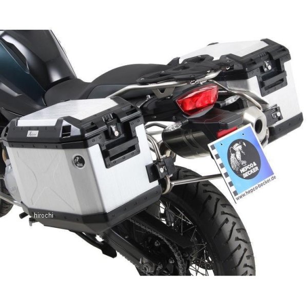 サイドキャリア カットアウトセット 19年-21年 BMW F750GS シルバー
