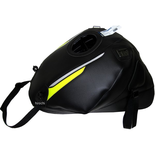 タンクカバー 13年-21年 トライアンフ STREET TRIPLE R/S/RS 黒/黄色