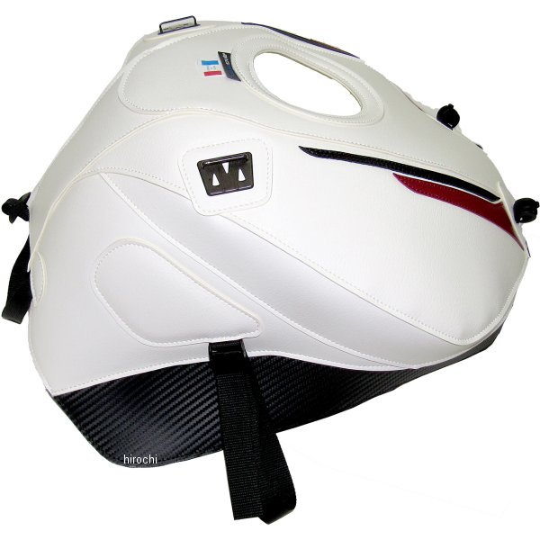 タンクカバー 13年-21年 トライアンフ STREET TRIPLE R/S/RS 白/赤