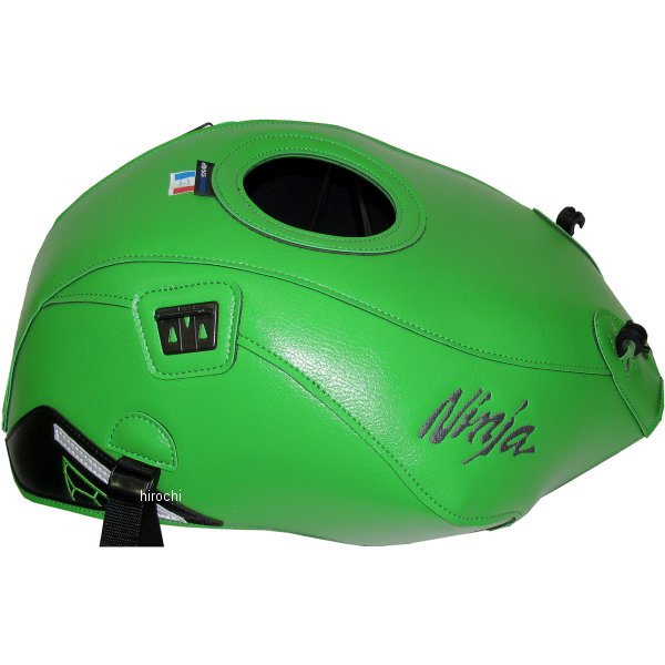 タンクカバー 19年-22年 ZX-6R ABS 緑/黒