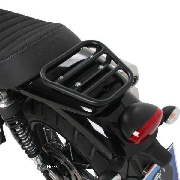 ソロラック バックレスト無 17年-20年 トライアンフ ストリート スクランブラー 黒