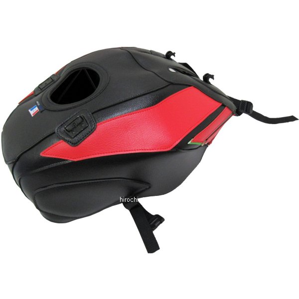 タンクカバー 13年-21年 アプリリア トゥオノ V4R APRC 黒/赤